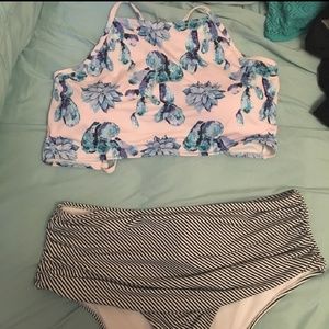 Cupshe high waist bikini.